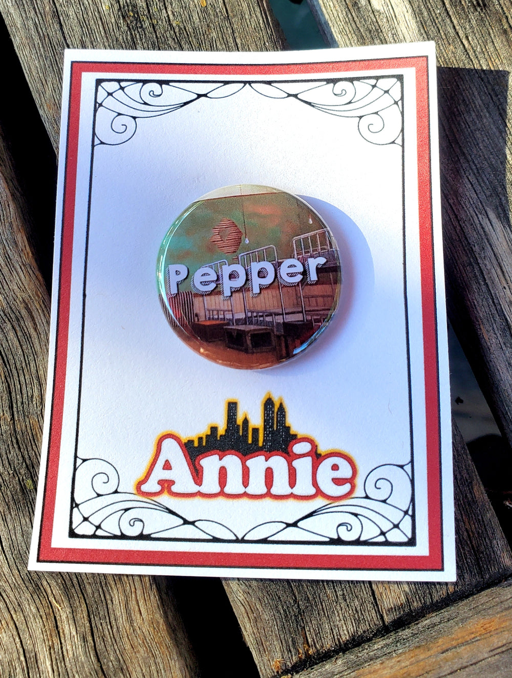 MARY POPPINS "George Banks" Metall Button