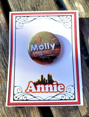 MARY POPPINS "George Banks" Metall Button MARY POPPINS "George Banks" Metall Button