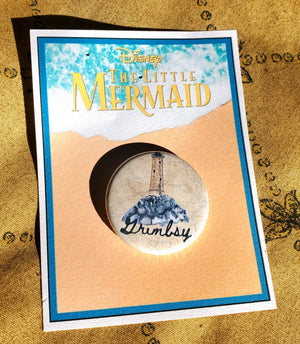 MARY POPPINS "George Banks" Metall Button MARY POPPINS "George Banks" Metall Button