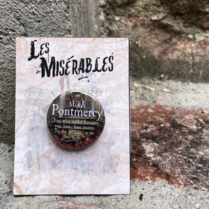 LES MISERABLES "Gavroche" Metall Button LES MISERABLES "Gavroche" Metall Button
