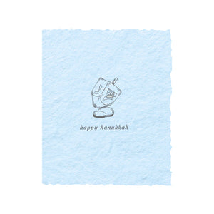 Happy Hanukkah Dreidel | Jewish Greeting Card Happy Hanukkah Dreidel | Jewish Greeting Card