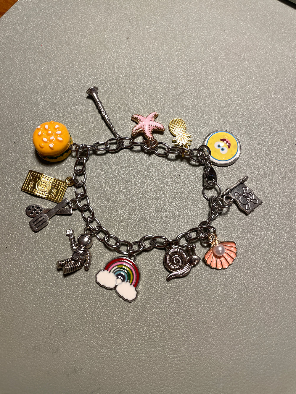 SPONGEBOB Charm Bracelet