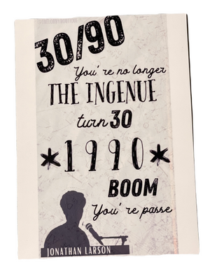 TICK, TICK... BOOM "30/90" Refrigerator Magnet TICK, TICK... BOOM "30/90" Refrigerator Magnet