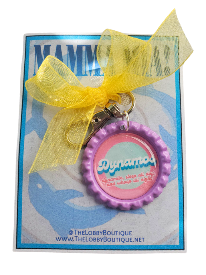 MAMMA MIA "Dynamos" Bottlecap Keychain