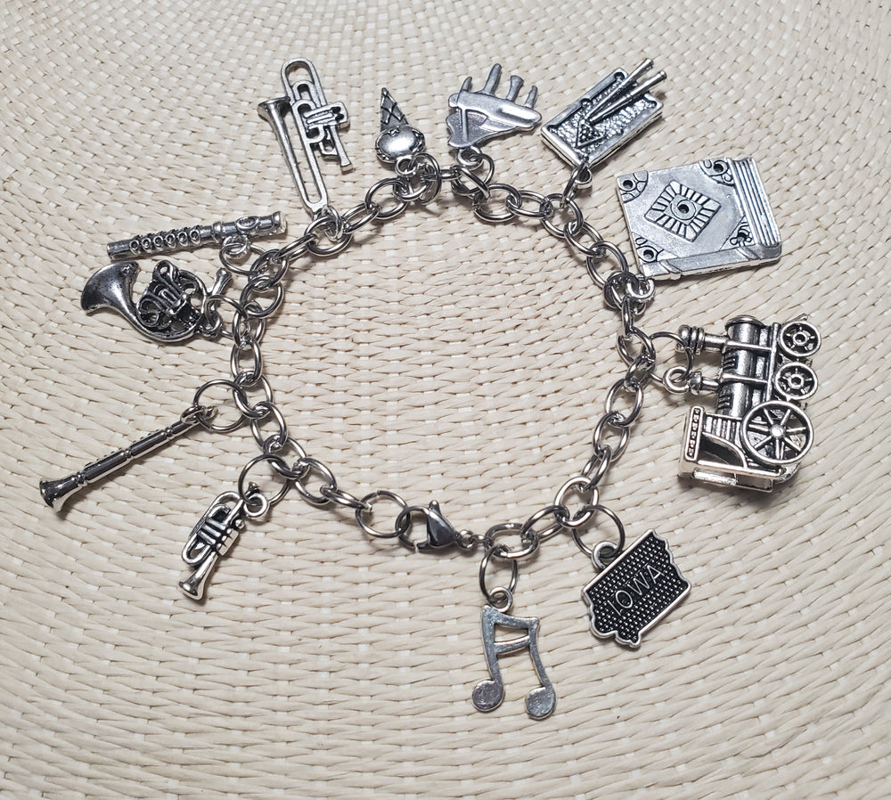 MUSIC MAN 76 Posaunen Charm Armband