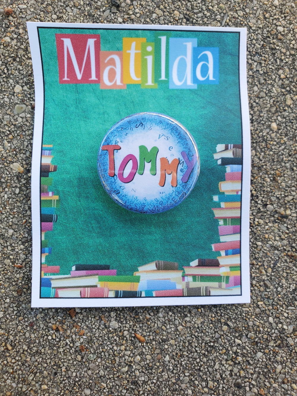 MATILDA "Tommy" Metall-Anstecker