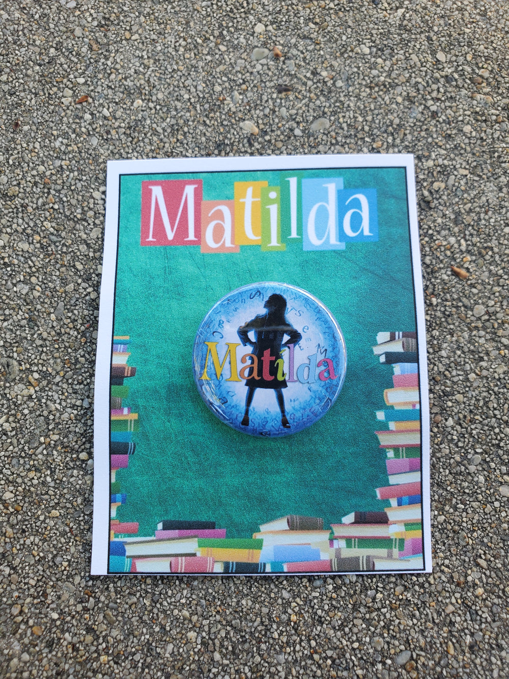 MATILDA "Show" Metall Button