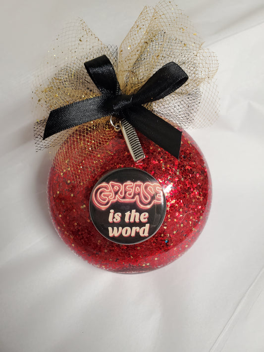 GREASE Christmas Ornament