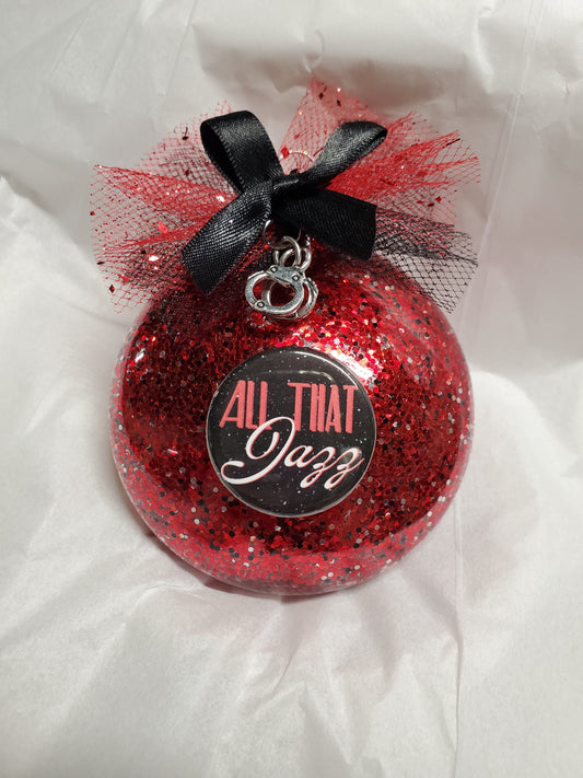 CHICAGO "All That Jazz" Christmas Ornament