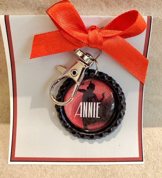 CHICAGO "Annie" Bottlecap Keychain