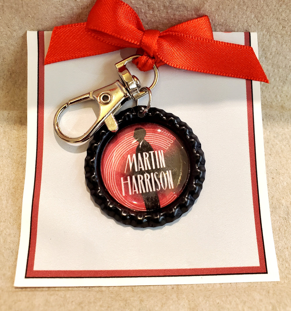 CHICAGO "Martin Harrison" Bottlecap Keychain