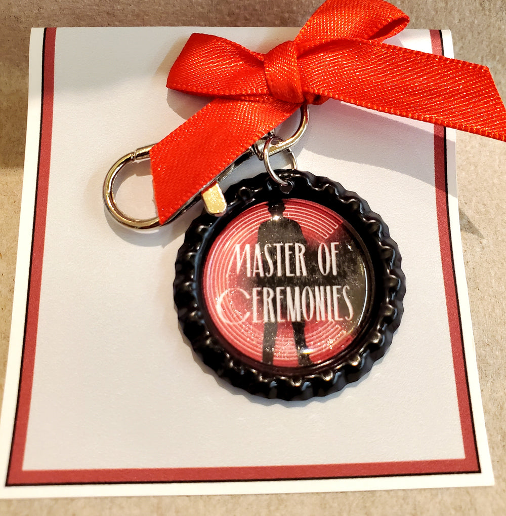 CHICAGO "Master of Ceremonies" Bottlecap Keychain