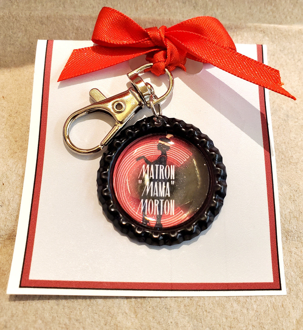 CHICAGO "Matron Mama Morton" Bottlecap Keychain