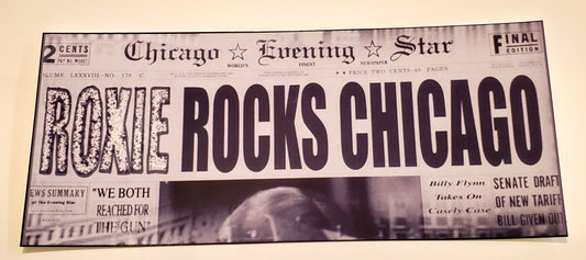 CHICAGO "Roxie Rocks Chicago" Flat Magnet