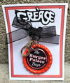 GREASE "Burger Palace Boys" Bottlecap Keychain