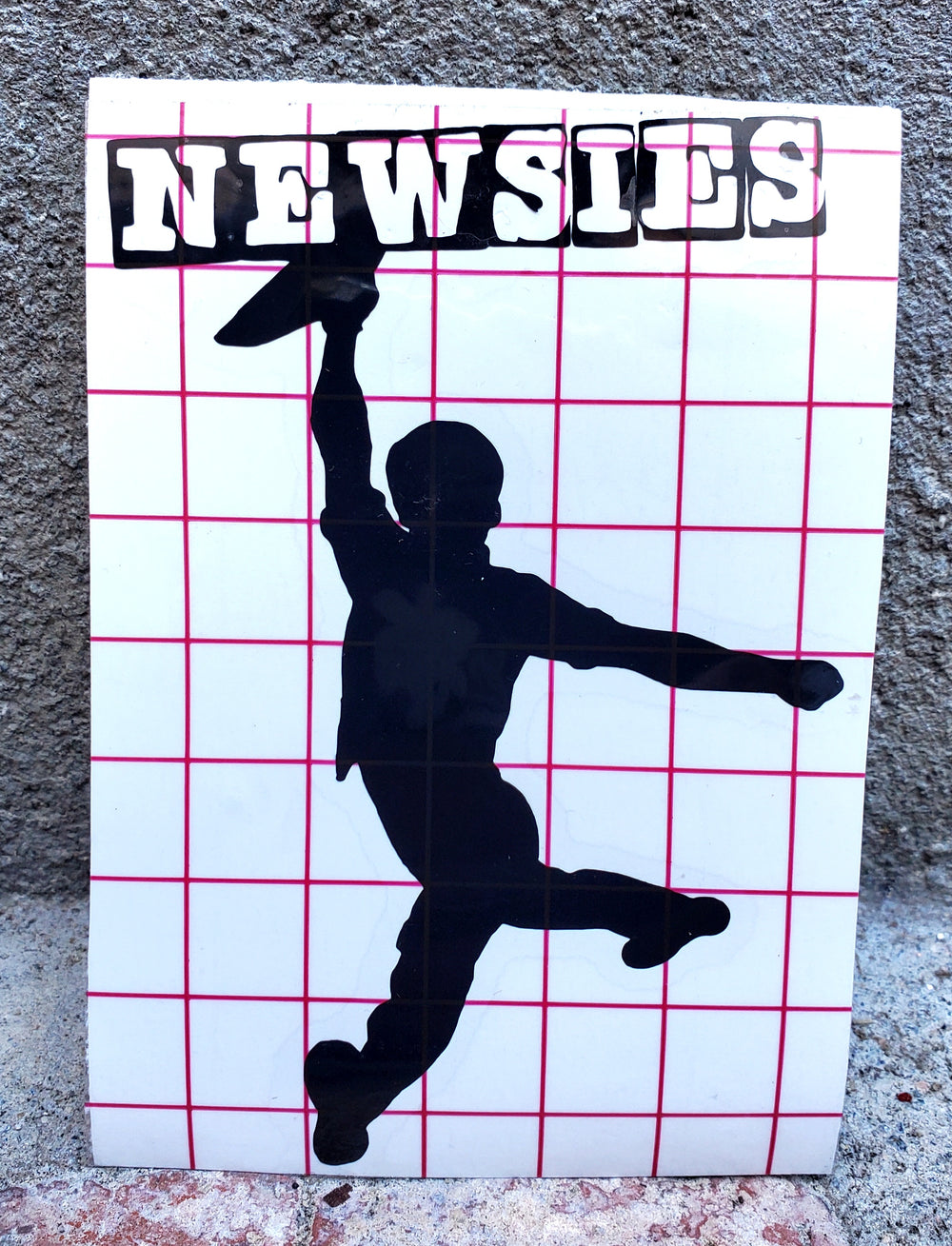 NEWSIES "Newsboy" Laptop Decal Sticker