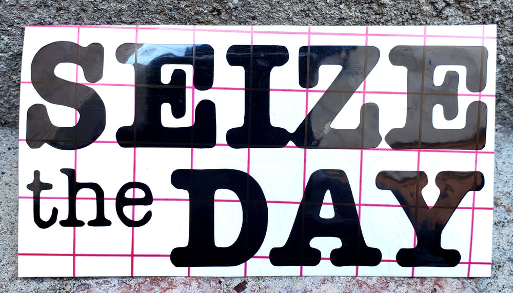 NEWSIES "Seize the Day" Laptop Decal Sticker