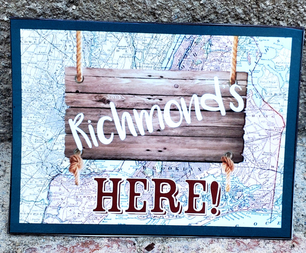 NEWSIES "Richmond's Here" refrigerator magnet