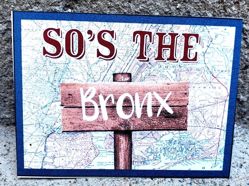 NEWSIES "So's the Bronx" Refrigerator Magnet