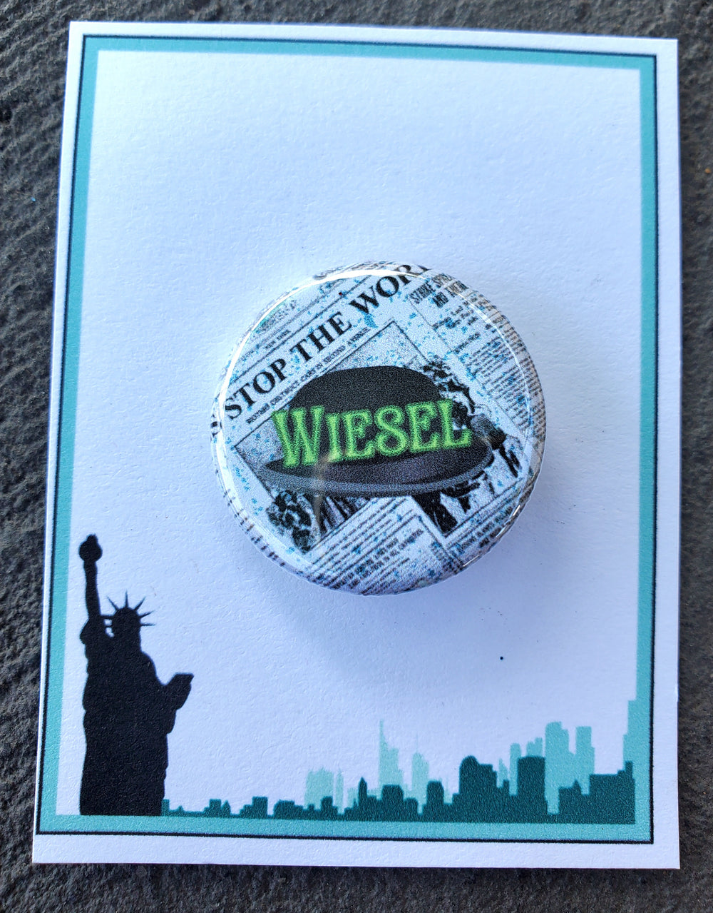 NEWSIES "Wiesel" Metall-Anstecker