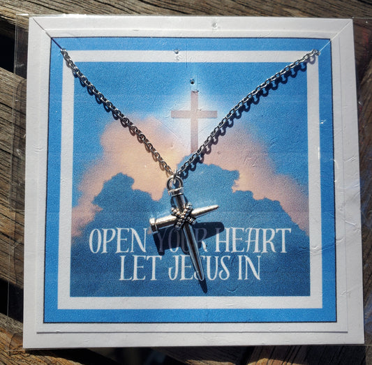CARRIE "Cross of Nails" Necklace
