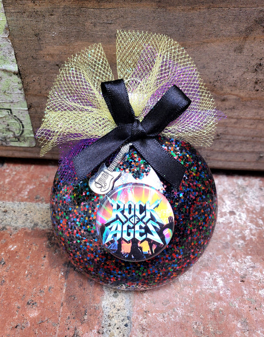 ROCK OF AGES Christmas Ornament