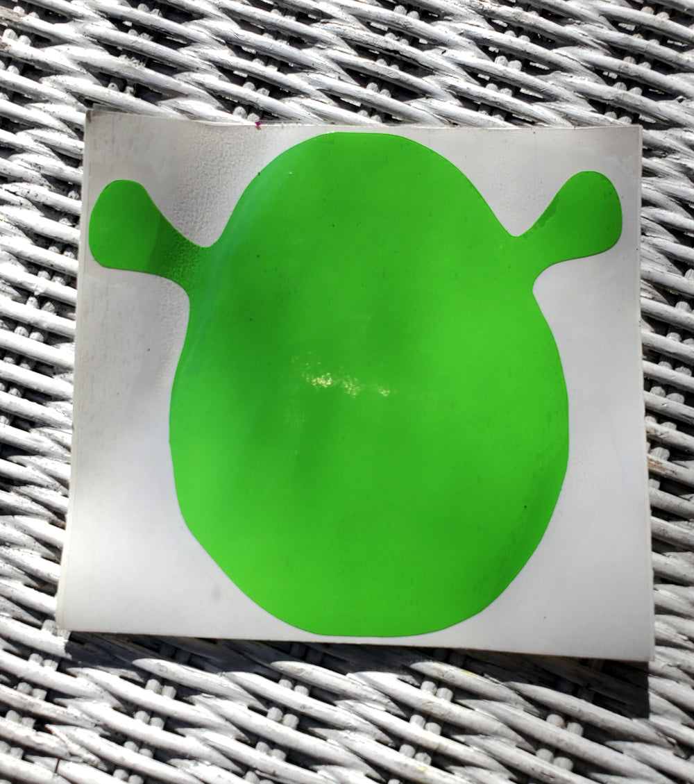 SHREK "Shrek Head" Laptop Decal Sticker