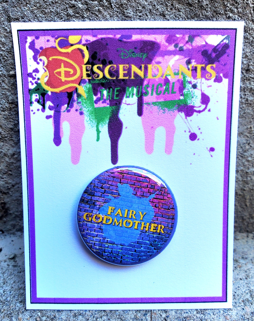 DESCENDANTS "Gute Fee" Metall Button