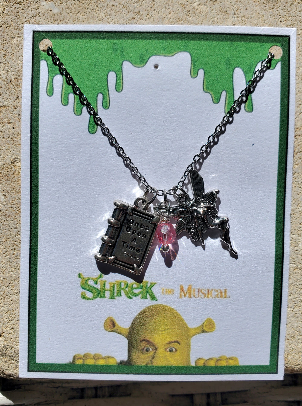 SHREK "Sugarplum Fairy" Charm Necklace