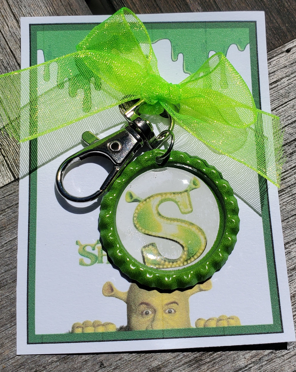 SHREK "Ogre S" Bottlecap Keychain