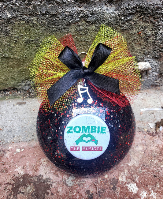 ZOMBIE the Musical Christmas Ornament