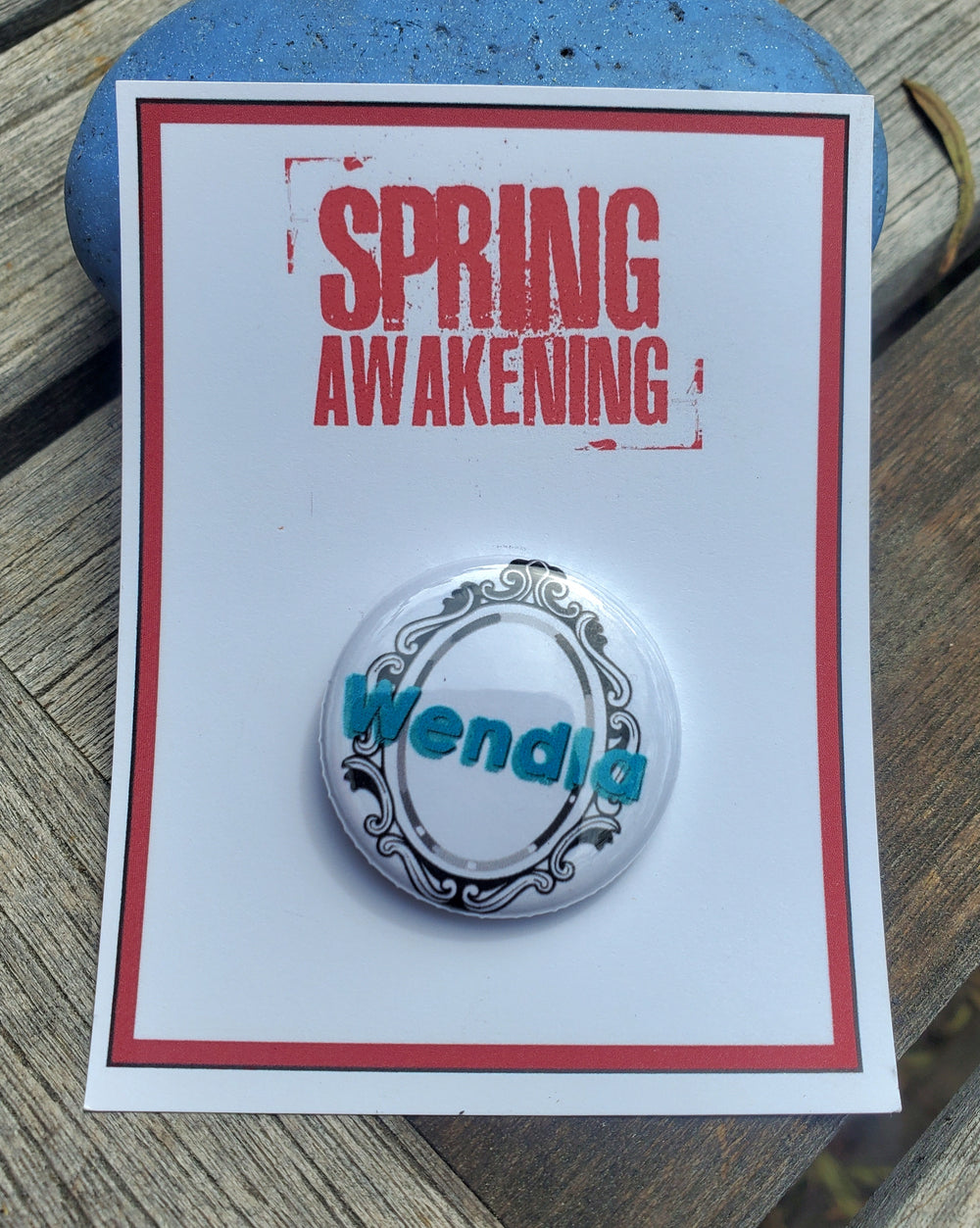 SPRING AWAKENING "Wendla" Metal Pinback Button