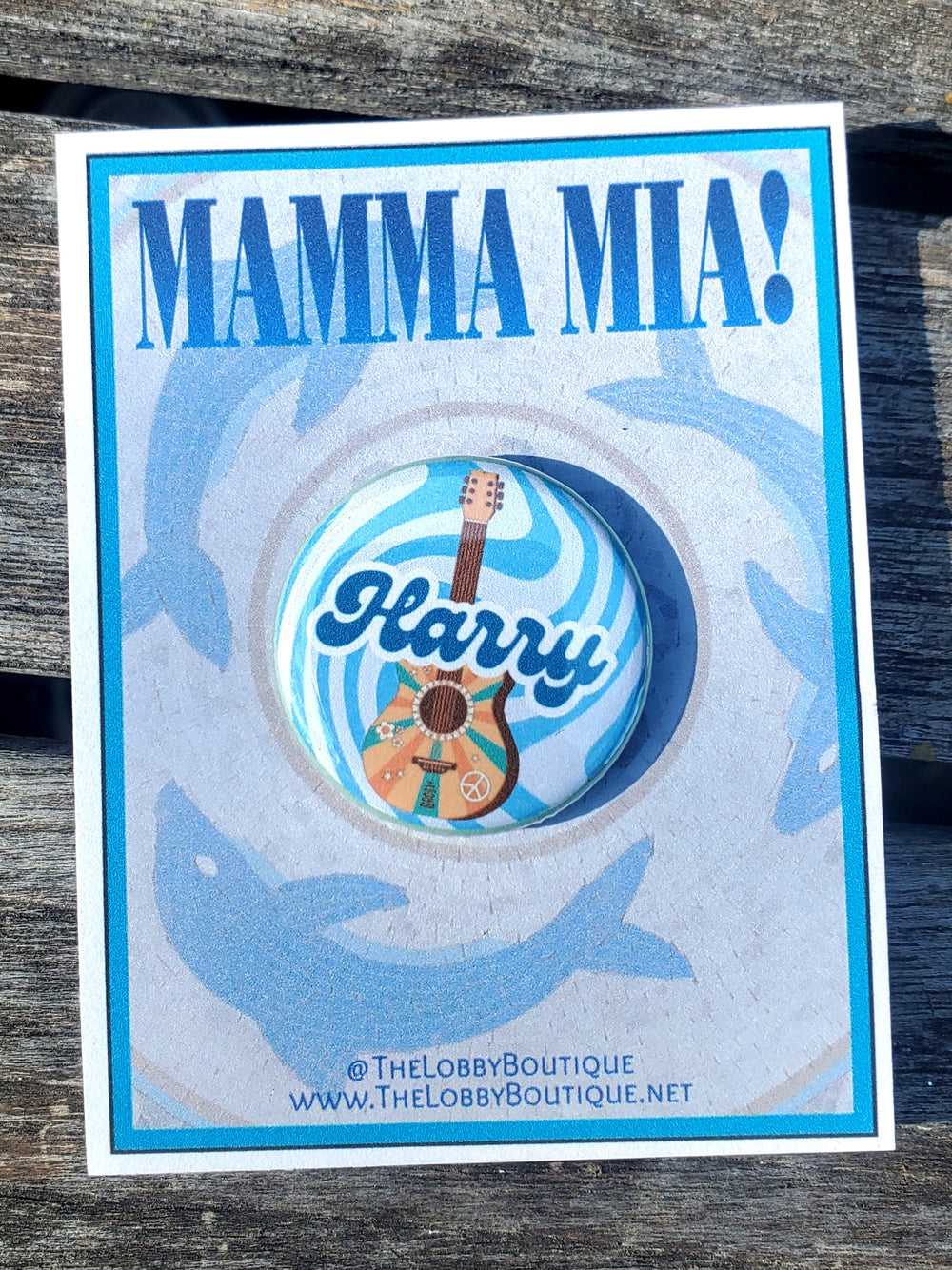 MAMMA MIA "Harry" Metall-Anstecker