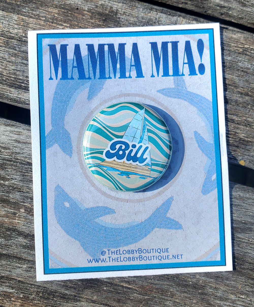 MAMMA MIA "Bill" Metall-Anstecker