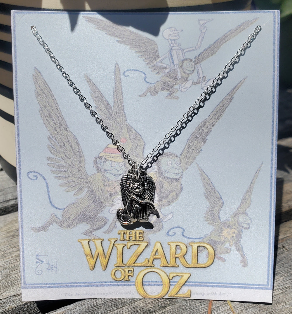 WIZARD OF OZ "Flying Monkey" Charm Necklace