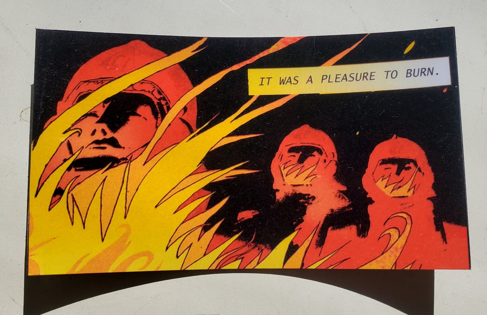 FAHRENHEIT 451 "It Was a Pleasure to Burn" Magnet