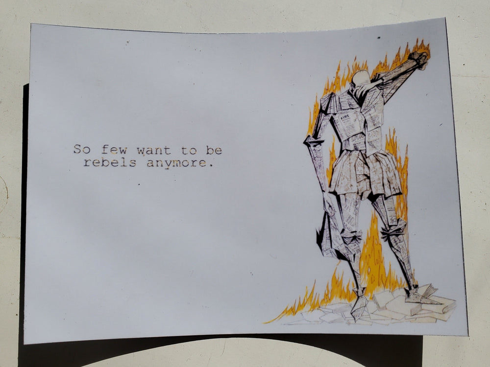 FAHRENHEIT 451 "So Few Want to be Rebels" Magnet