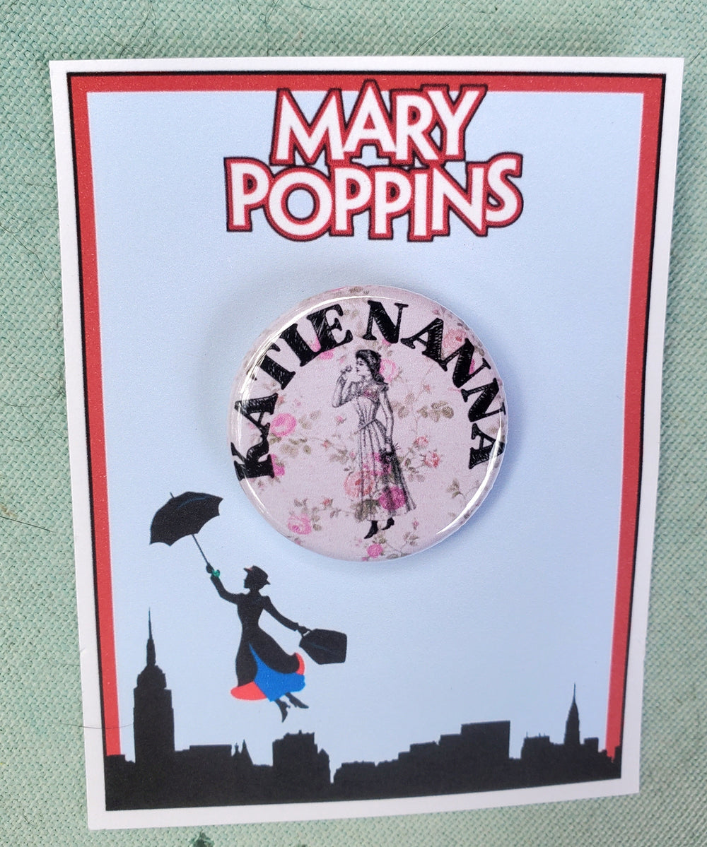 MARY POPPINS "George Banks" Metall Button