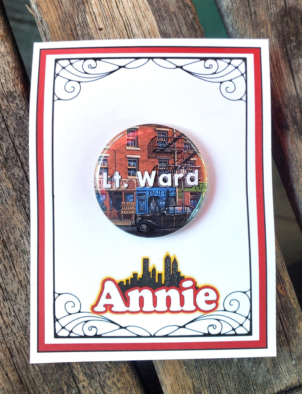 MARY POPPINS "George Banks" Metall Button
