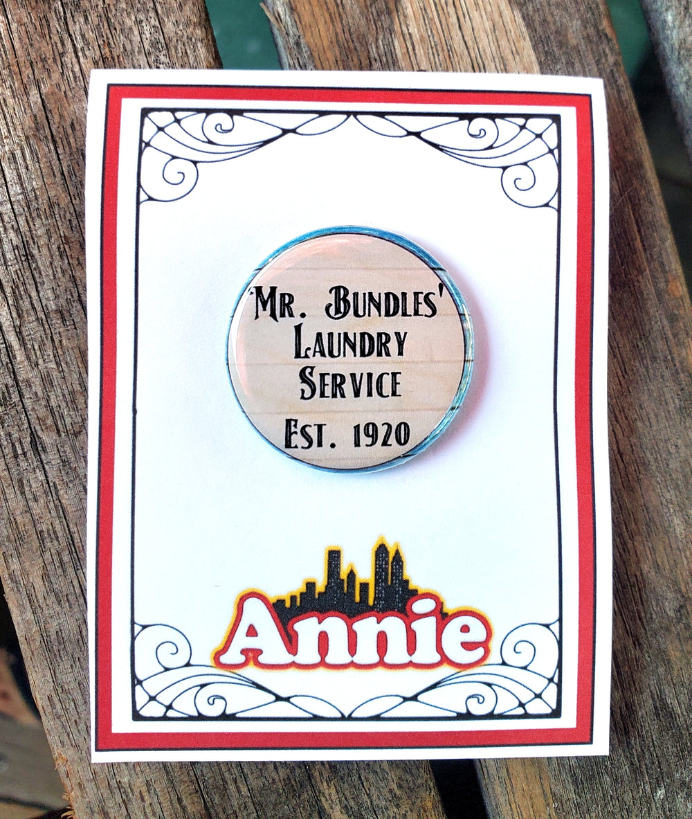 MARY POPPINS "George Banks" Metall Button