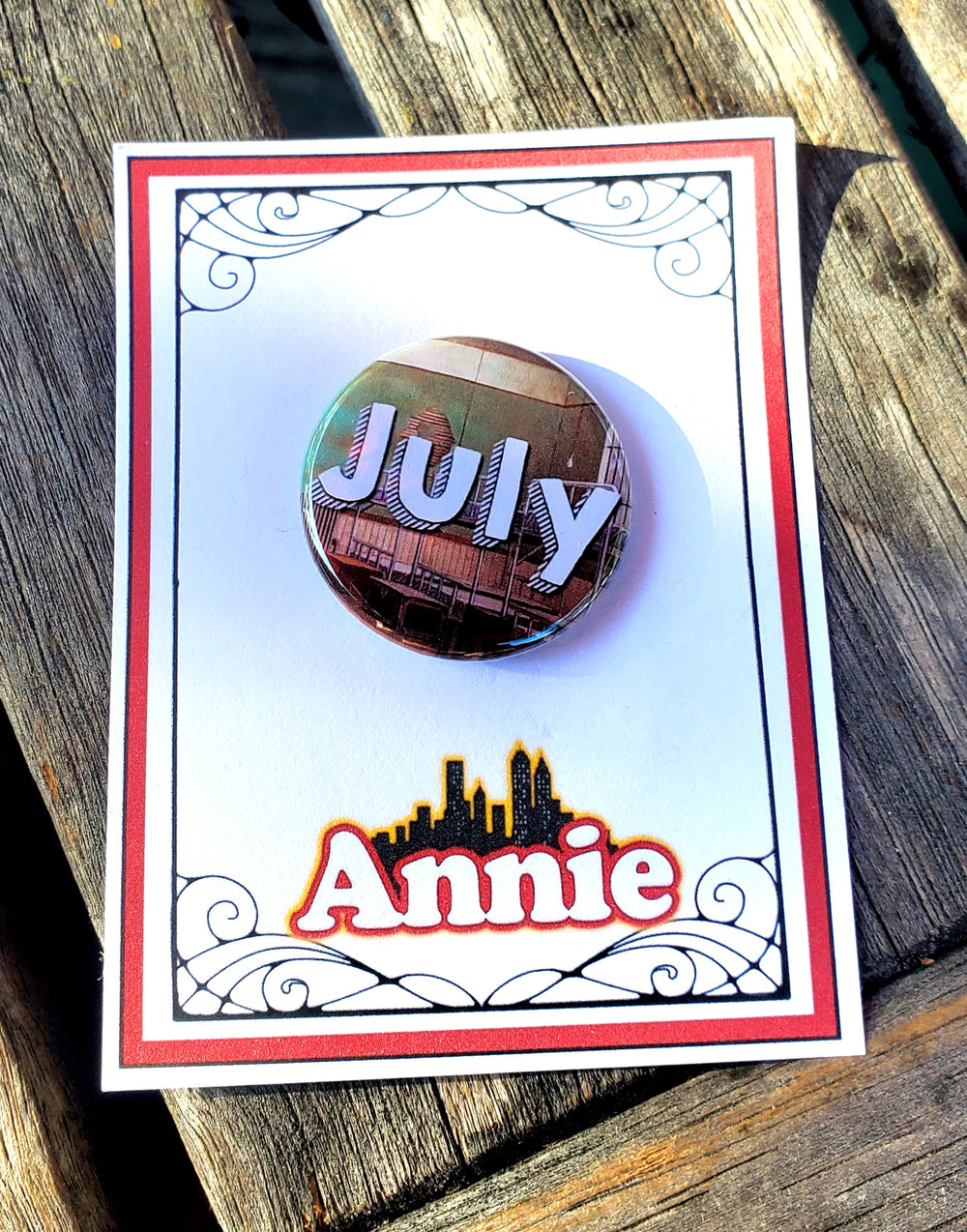 MARY POPPINS "George Banks" Metall Button