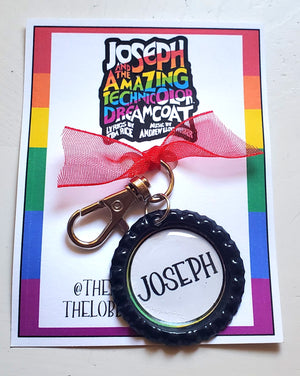 JOSEPH AND THE . . . DREAMCOAT "JOSEPH" Bottlecap Keychain