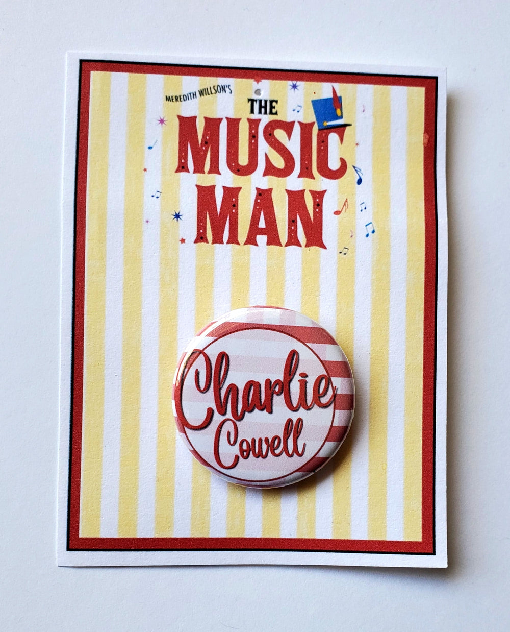 MUSIC MAN "Show" Metall Button