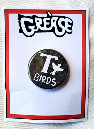 GREASE 'T-Birds" Metal Pinback Button