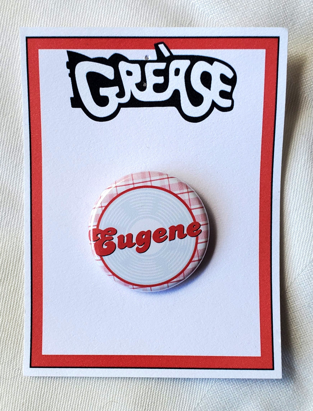 GREASE 'Es gibt schlimmere Dinge, die ich tun könnte' Metall Button