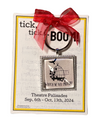 TICK, TICK... BOOM! "Louder than Words" Square Glass Keychain