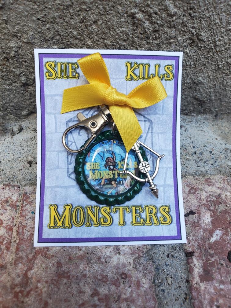 SHE KILLS MONSTERS "Show" Bottlecap Keychain